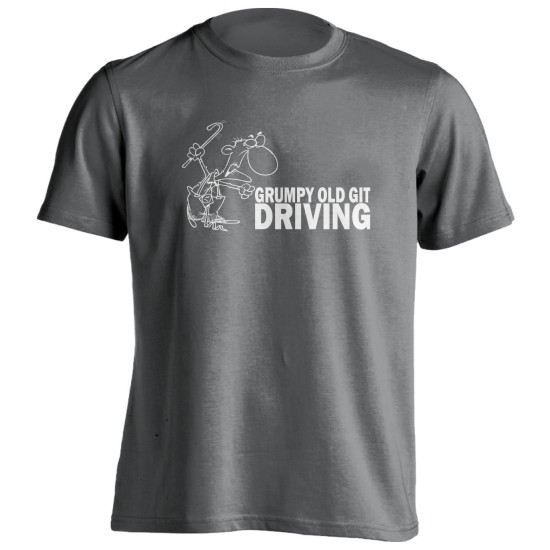 Grumpy Old Git Driving T Shirt