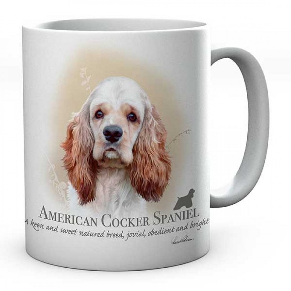Dog Personalised Cocker Spaniel Dog Ceramic Mug