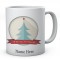 Merry Christmas Tree Personalised Ceramic Mug