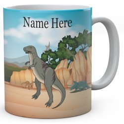 Personalised Dinosaur Ceramic Mug