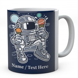 Astronaut Ice Cream Space Mug-Personalised 