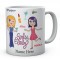 Girls Only Prosecco, Vodka, Gin and Wine Personalised Ceramic Mug