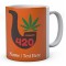  Weed 420 Pipe - Personalised Name Mug