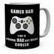 Gamer Dad Like A Normal Dad But Much Cooler Ceramic Mug 