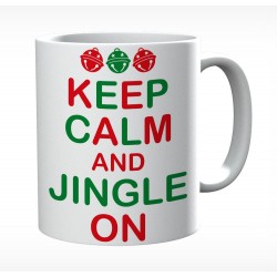 Keep Calm And Jingle On  Mug