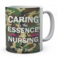 Personalised Caring Is The Essence Of Nursing Mug