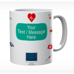 Personalised I'm A Nurse What's Your Superpower? Printed Ceramic Mug,Tea / Coffee Gift