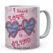 I Heard Love Is Blind Personalised Ceramic Mug