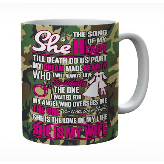 She Is The Song Of My Heart Till Death Do Us Part Mug