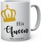 Personalised His Queen Since Mug