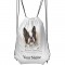 Personalised Boston Terrier Drawstring Gym Bag