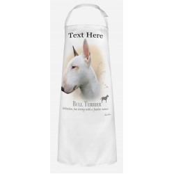 Personalised Bull Terrier Dog Apron