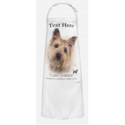 Personalised Cairn Terrier Dog Apron