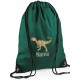  Embroidered Dinosaur Gym Bag 