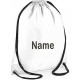 Personalised embroidered Any Name Drawstring Gym Bags