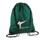 Personalised Embroidered Karate Drawstring Gym Bag.