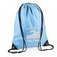 Personalised Embroidered Swim  Drawstring Gym Bag