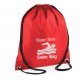 Personalised Embroidered Swim  Drawstring Gym Bag