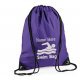 Personalised Embroidered Swim  Drawstring Gym Bag