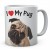 I Heart My Pug Mug