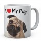 I Heart My Pug Mug