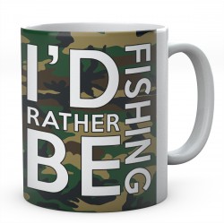 I'd Rather Be Fishing Ceramic Mug 