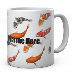 Koi Carp Personalised Ceramic Mug