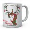 Unicorn Christmas Tree Merry Christmas Personalised Funny Mug 