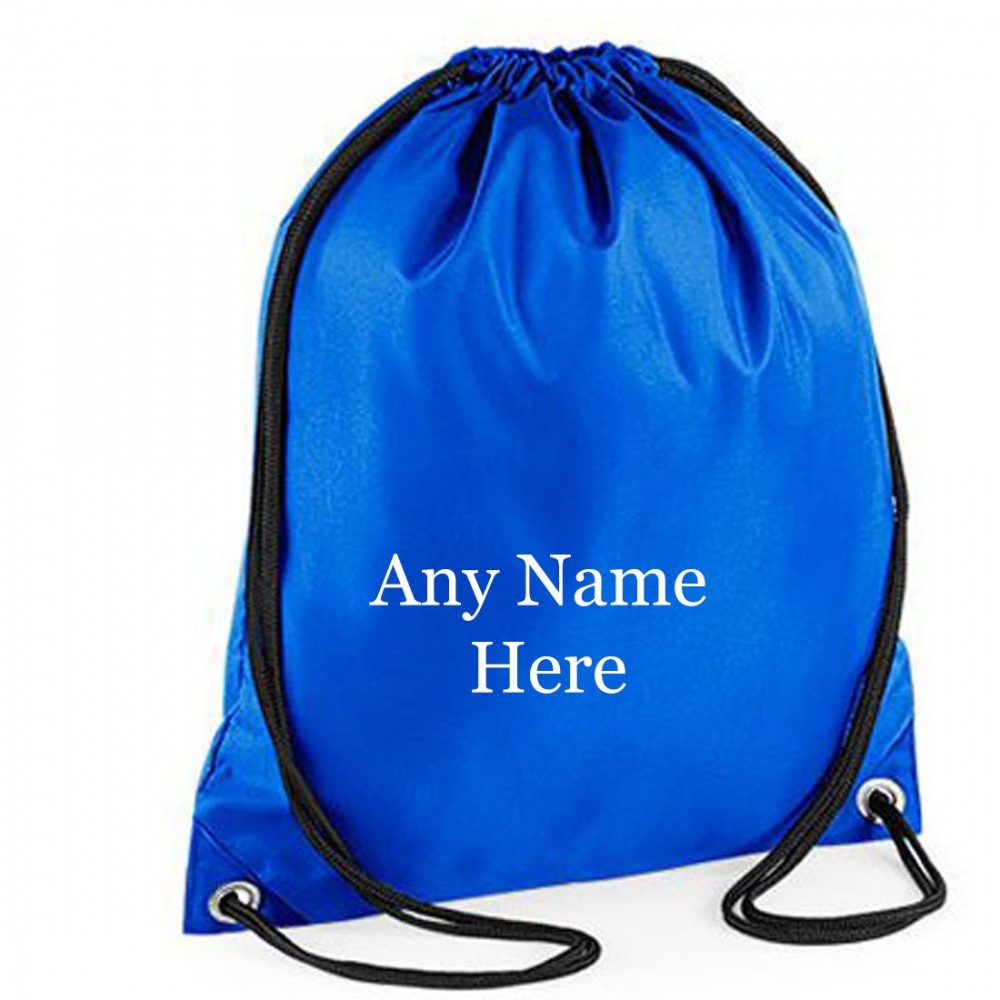 Personalised Printed Children's Gym Bags : Personalised ...