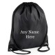  Printed  Any Name  Drawstring Gym Bag