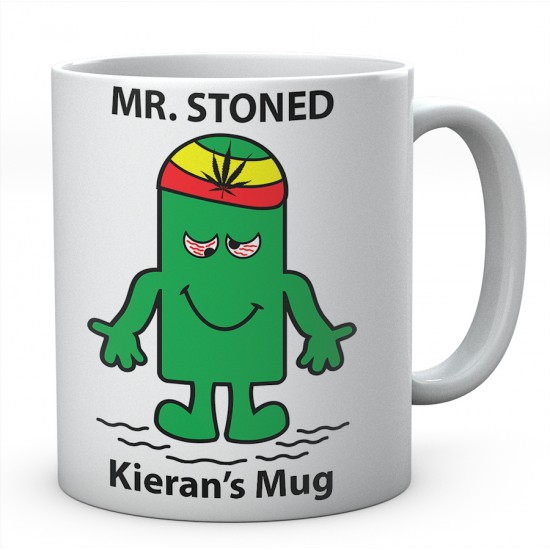 Personalised Mr Stoned Mug