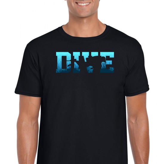 Dive Unisex Black T Shirt