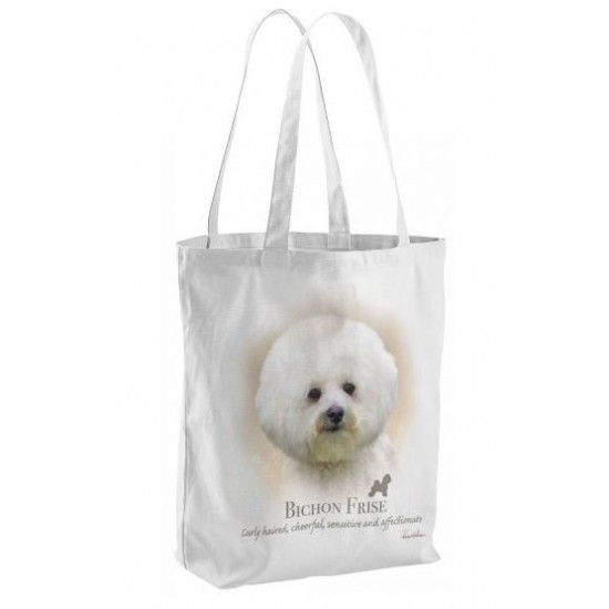 Bichon Frise Dog Tote Shopping Bag