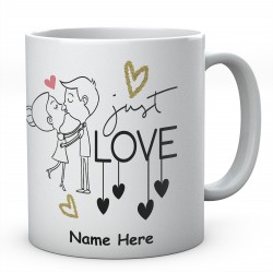 Just Love Personalised Ceramic Mug