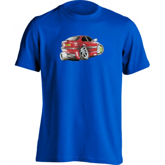 Koolart BMW Compact Red -1200- Adults Unisex T Shirt