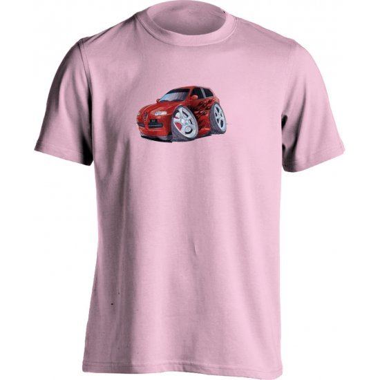 Koolart 147-2786 Tuning Red Alfa Romeo Child's T Shirt