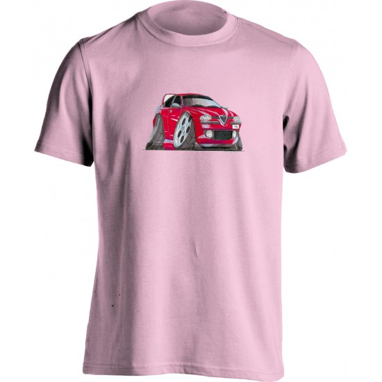 Koolart 156-1421 Red Alfa Romeo Child's T Shirt