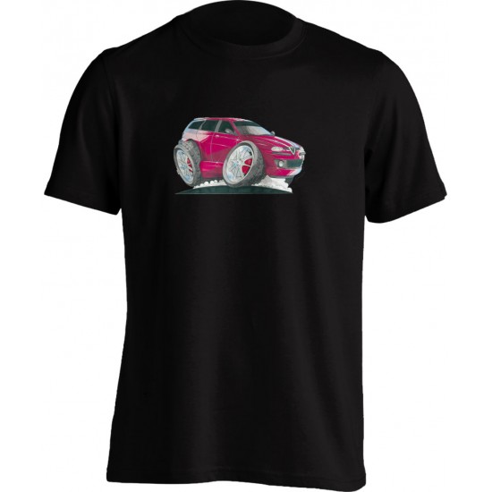 Koolart 156-1379 Estate Red Alfa Romeo Child's T Shirt