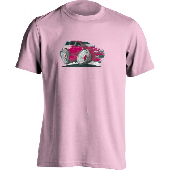 Koolart 156-1379 Estate Red Alfa Romeo Child's T Shirt