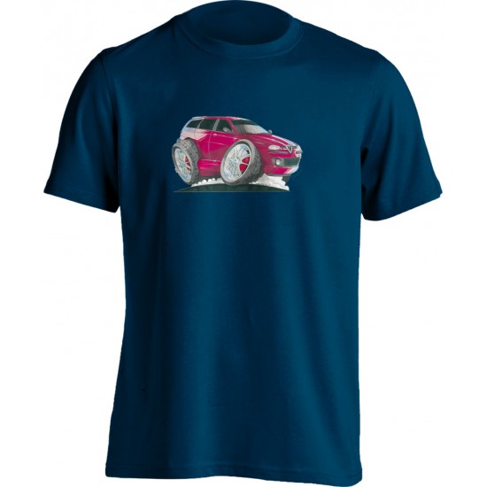 Koolart 156-1379 Estate Red Alfa Romeo Child's T Shirt