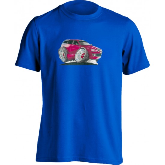 Koolart 156-1379 Estate Red Alfa Romeo Child's T Shirt