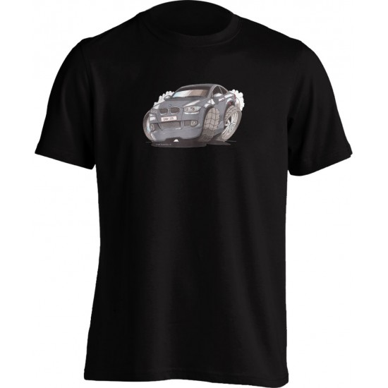 Koolart BMW 335I Silver -2174- Adults Unisex Kartoon Motor Vehicle T Shirt