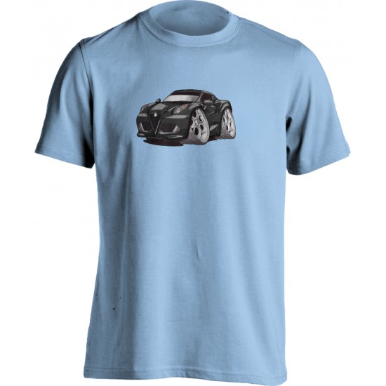 Koolart 4C Black–3213 Alfa Romeo Child's T Shirt