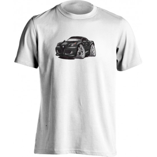 Koolart 4C Black–3213 Alfa Romeo Child's T Shirt