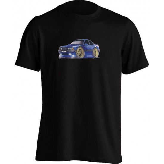 Koolart BMW 6 Series Blue-1423 - Unisex Adults T Shirt.