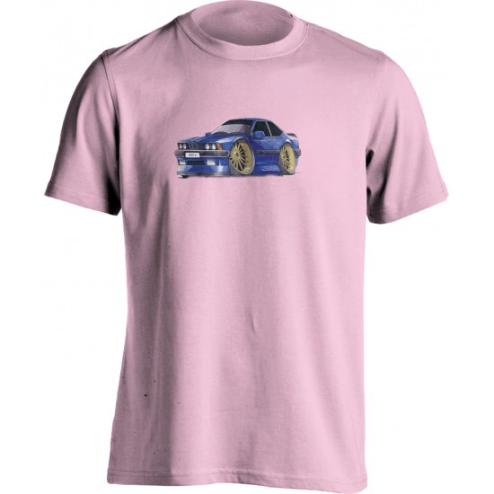 Koolart BMW 6 Series Blue-1423 - Unisex Adults T Shirt.