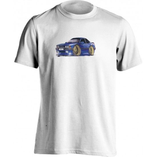 Koolart BMW 6 Series Blue-1423 - Unisex Adults T Shirt.