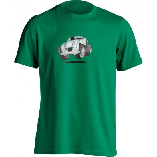 Koolart Austin Healey Frog-Eye Sprite White 0771 Child's T Shirt