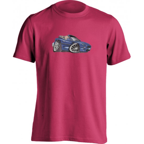 Koolart Aston Martin DB7-0343 Blue Child's T Shirt