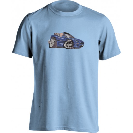 Koolart Aston Martin DB7-0343 Blue Child's T Shirt